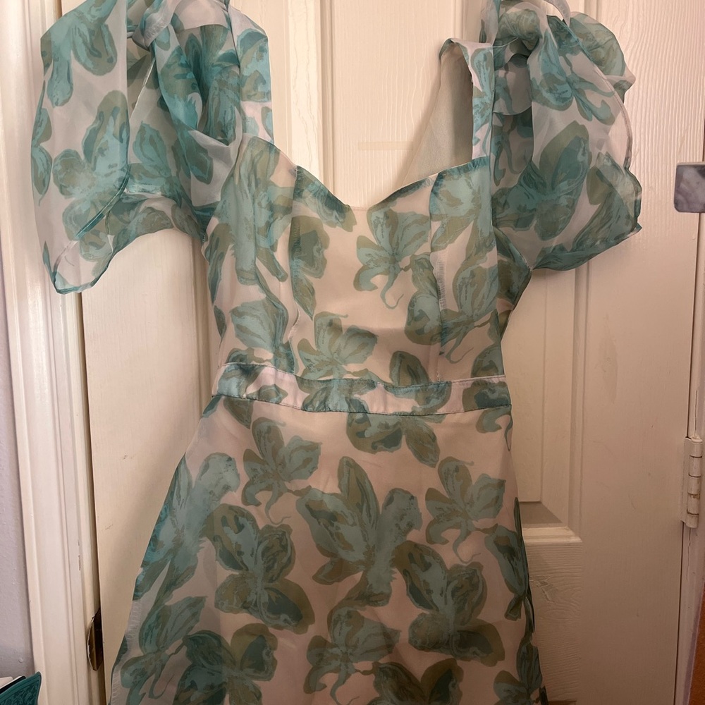Teal Dress.. size Medium! Never have worn brand new, very cute!